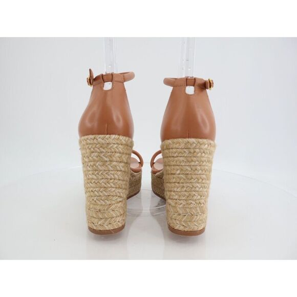 Stuart Weitzman Women Brown Nudist Wedge Espadrille Sandal Shoes Size 8.5 C Wide - Picture 6 of 14
